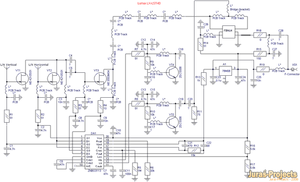Lumax LX-LST40 schematic diagram